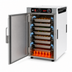 Thumbnail image #5 for Metro HotBlox™ Narrow 8-Pan Insulated Holding Cabinet, Countertop/Stacking, Analog Controls, Solid Door, 120V