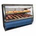Thumbnail image #4 for Howard-McCray 34N Series 48-Inch Double Duty Red Meat Service Case, Self-Contained, LED, Black Exterior/White Interior
