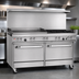 Thumbnail image #4 for Southbend Ultimate 60-Inch Gas Restaurant Range with 4 Burners, 36-Inch Griddle, Standard Oven, and Convection Oven