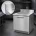 Thumbnail image #4 for Continental Refrigerator 32-Inch Front-Breathing Worktop Freezer, 1 Section, 9.0 Cu. Ft., Stainless Steel, R290