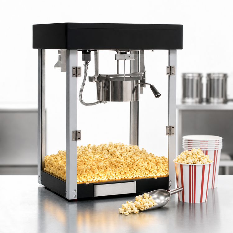 Product image #4 for Benchmark Metropolitan 6-Ounce Countertop Electric Popcorn Popper Machine