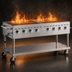 Thumbnail image #4 for Comstock-Castle Outdoor Propane Charbroiler, 61-Inch Wide, Stainless Steel, 120,000 BTU