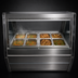 Thumbnail image #4 for Howard-McCray 40E Series 6-Well Full-Service Hot Food Case, Black Exterior, 100.5-Inch Wide