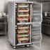Thumbnail image #4 for FWE UHS-5-5 Mobile Split-Cavity Humidified Heated Holding Cabinet