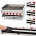 Thumbnail image #5 for American Range ADJ-72 72-Inch Countertop Adjustable Radiant Gas Charbroiler, 12-Burner