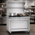 Thumbnail image #4 for Southbend Platinum 36-Inch Heavy Duty Gas Range with 4 Open Burners, 12-Inch Charbroiler, and Standard Oven