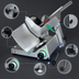 Thumbnail image #4 for Bizerba GSP Hi 90 Manual Heavy-Duty Illuminated Safety Slicer, 13-Inch Blade