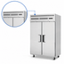 Thumbnail image #4 for Everest Refrigeration ESF2 Two-Section Reach-In Freezer, 48 Cu. Ft., Self-Contained Top-Mounted Refrigeration, Solid Locking Doors