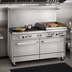 Thumbnail image #4 for Southbend Ultimate 60-Inch Gas Restaurant Range with 6 Open Burners, 24-Inch Griddle/Broiler, and 2 Convection Ovens
