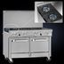 Thumbnail image #4 for Southbend Ultimate 48-Inch Gas Restaurant Range with 2 Star/Saute Burners, 36-Inch Griddle, and 2 Space-Saver Ovens