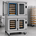Thumbnail image #4 for Southbend Platinum Double-Deck Electric Bakery-Depth Convection Oven, 5-Pan Capacity, Touchscreen, Ventless