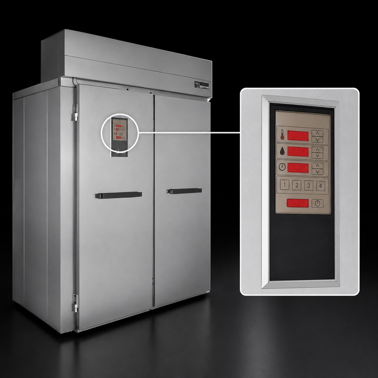 Product image #4 for Baxter PW2S Double Wide Roll-In Proofer Cabinet, 120.5-Inch Deep, Floor Model, Electric Heat