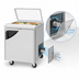Thumbnail image #4 for Turbo Air Super Deluxe One-Section Glass Lid Sandwich/Salad Prep Table, 7 Cu. Ft., 1 Door