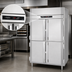 Thumbnail image #4 for Victory UltraSpec™ Extra Wide 2-Section Reach-In Heated Holding Cabinet with 4 Wide Half-Height Solid Hinged Doors, 52 Cu. Ft.