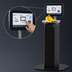 Thumbnail image #5 for Hobart FreshServe™ FS-100 Tall Free-Standing Digital Price Computing Scale with 14-Inch Touchscreen