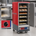 Thumbnail image #4 for Metro C5 3 Series 3/4-Height Mobile Heated Holding and Proofing Cabinet with Red Insulation Armour and Fixed Wire Slides