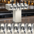 Thumbnail image #4 for Perlick 3780-5BPC 5-Faucet Air-Cooled Tee Draft Beer Tower