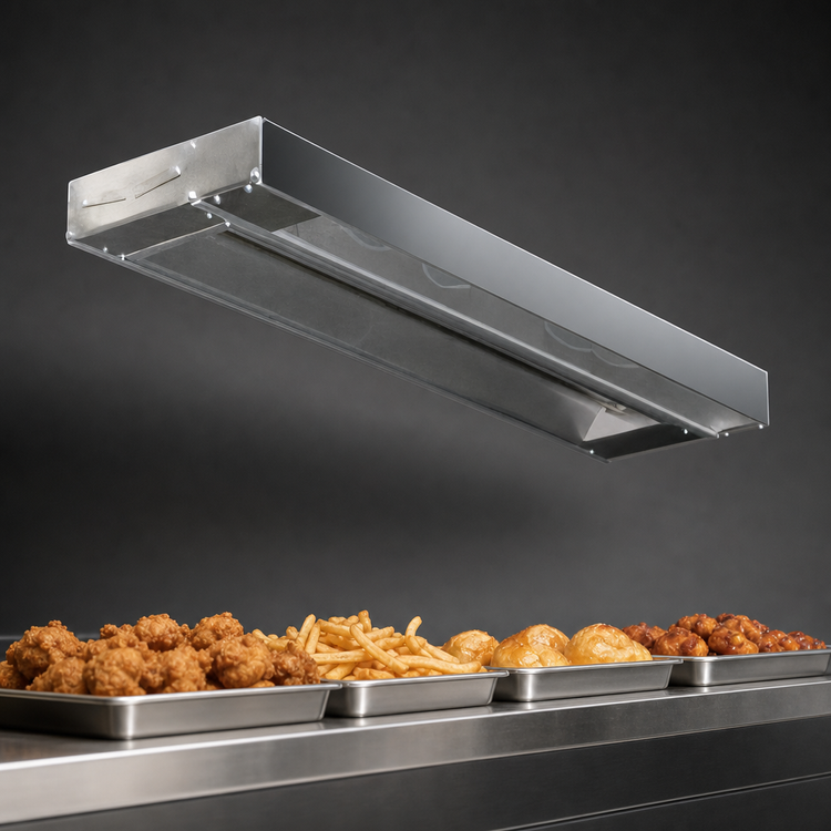Product image #4 for Eagle RedHots 66-Inch Single Rod Unlighted Strip Heat Lamp with Remote, 208V