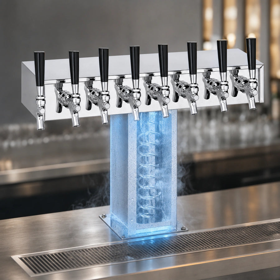 Glycol-Cooled Dispensing Tower
