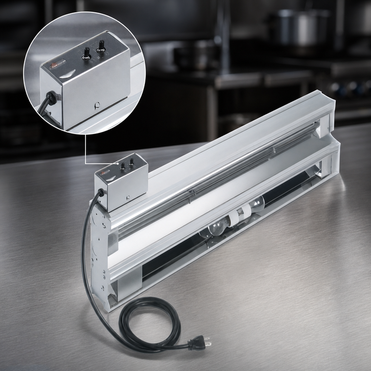 Product image #4 for Vollrath Cayenne 36-Inch Single Strip Heat Lamp, 825W, 120V