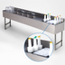 Thumbnail image #4 for Advance Tabco Underbar Basics 96-Inch Stainless Steel 3-Compartment Bar Sink and Ice Bin Combo with Deck Mount Faucet, Right Ice Bin