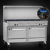Thumbnail image #4 for Southbend Ultimate 60-Inch Gas Restaurant Range with 9 Open Burners and 2 Cabinets