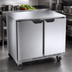 Thumbnail image #5 for Beverage-Air 36-Inch Two-Section Undercounter Freezer with 2 Solid Doors and 4 Shelves