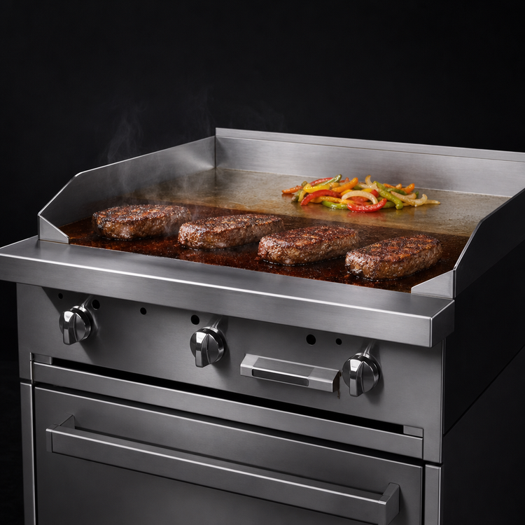 Product image #4 for Southbend Platinum 36-Inch Heavy Duty Gas Plancha Griddle Range with Standard Oven