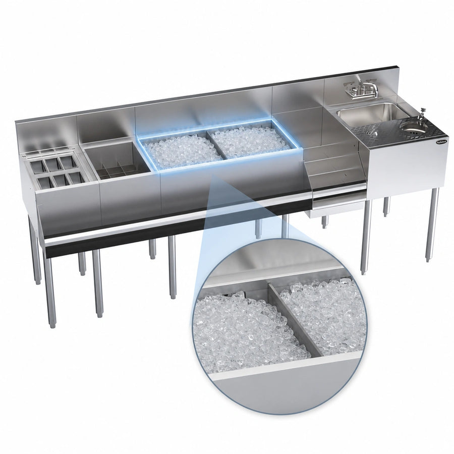 30-Inch Center Ice Bin