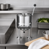 Thumbnail image #4 for Groen TDC/3-10 10 Qt Direct Steam Tabletop Steam Kettle with 2/3 Jacket and Hand Tilt