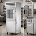 Thumbnail image #4 for True SPEC SERIES One-Section Pass-Thru Combination Half Front / Glass Rear Swing-Door Reach-In Refrigerator