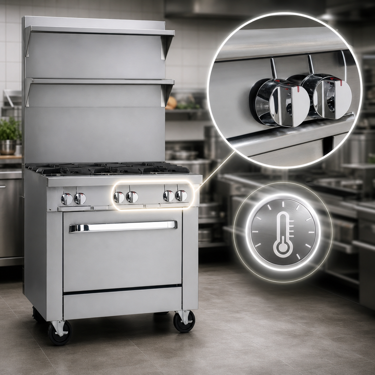 Product image #4 for Southbend Platinum Heavy Duty 24-Inch Electric Range with 4 Round Hotplates and Cabinet Base