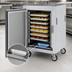 Thumbnail image #4 for Metro C5 8 Series Controlled Temperature Heated Pass-Thru Holding Cabinet, 1/2 Height, Mobile, 8 Full-Size Sheet Pan Capacity