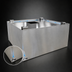 Thumbnail image #4 for John Boos Box-Type Condensate Hood with Exhaust Collar, 36 Inch W x 36 Inch D x 19 Inch H