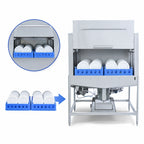 Thumbnail image #4 for Jackson WWS Conserver® CONSERVER XL2 Double-Rack Door-Type Dishwasher, Low-Temp Chemical Sanitizing, Straight-Thru, Approx. 82 Racks/Hour