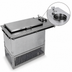 Thumbnail image #4 for Drop-In Ice Cream Freezer with Dipper Well, Self-Contained Refrigeration, 2 x 3-Gallon Can Capacity