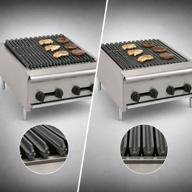 Product image #4 for Comstock-Castle Countertop Gas Char-Broiler with Cast Iron Grates, 18-Inch x 20-Inch Grill Area