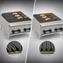 Thumbnail image #4 for Comstock-Castle Countertop Gas Char-Broiler with Cast Iron Grates, 18-Inch x 20-Inch Grill Area