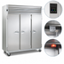 Thumbnail image #4 for Traulsen Spec-Line RLT332N-FHS Three-Section Remote Reach-in Freezer with Narrow Full-Height Solid Doors