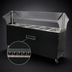 Thumbnail image #4 for Advance Tabco Triumph Supreme 5-Well Portable Electric Hot Food Buffet Table with Double-Sided Sneeze Guard, 208-240V