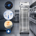 Thumbnail image #4 for Continental Refrigerator 1FSNSAGD One-Section Shallow Depth Display Reach-In Freezer