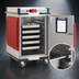 Thumbnail image #4 for Metro C5 Transport Armour Half-Height Mobile Heated Holding Cabinet with Adjustable Lip Load Slides