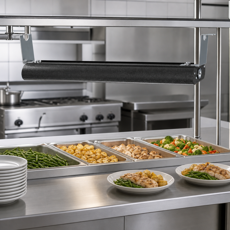 Product image #4 for Vollrath 78-Inch Low Profile Strip Heat Lamp, 208V