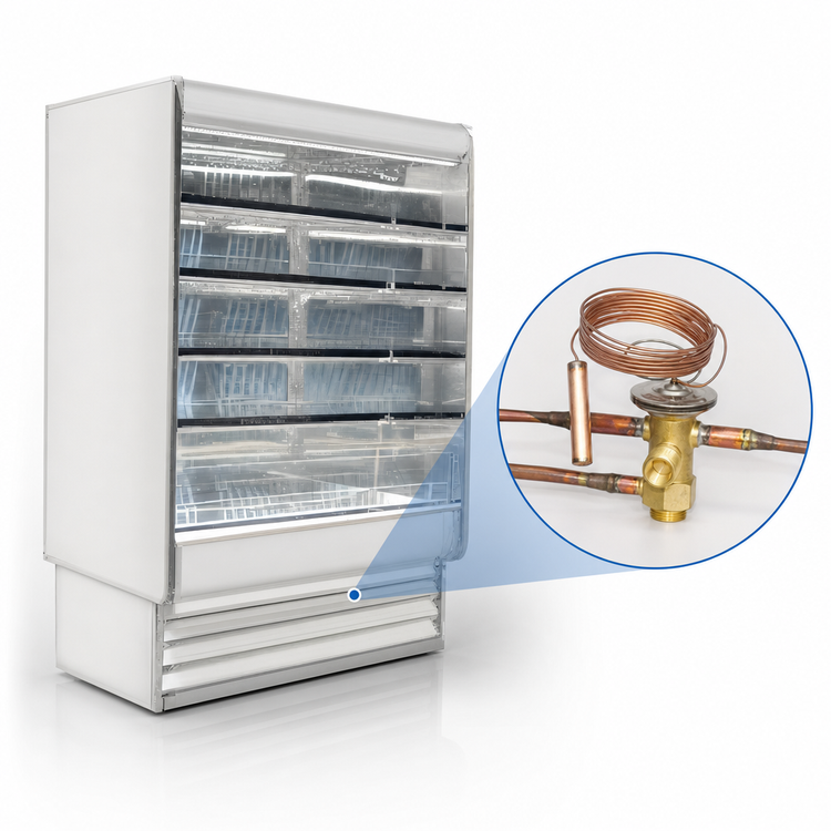 Product image #4 for Howard-McCray 35E Series 51-Inch Dairy Open Merchandiser with Remote Refrigeration and LED Lighting