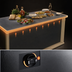 Thumbnail image #4 for Hatco Glo-Ray Simulated Stone Built-In Rectangular Heated Shelf, 73-5/8 x 19-5/8 Inch