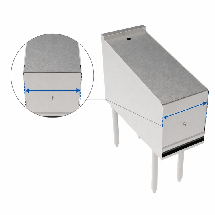 Product image #4 for Krowne Royal Series 12-Inch Double Locking Cover for KR29-12RD Speed Rail