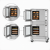 Thumbnail image #4 for Southbend Platinum Full-Size Double-Deck Electric Convection Oven, Standard Depth, Independent Doors
