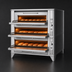 Thumbnail image #4 for Blodgett 981/961 60-Inch Wide Double Section Gas Deck Oven with 3 Baking Compartments