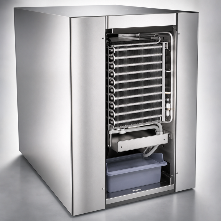 Product image #5 for Ice-O-Matic Elevation Series™ CIM0826HR49 Remote-Cooled Modular Half-Size Cube Ice Maker, 22.25-Inch Wide
