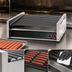 Thumbnail image #4 for Grill-Max 75SC 75-Hot-Dog Roller Grill with Duratec Non-Stick Rollers, Analog Controls, Stadium Seating, Stainless Steel